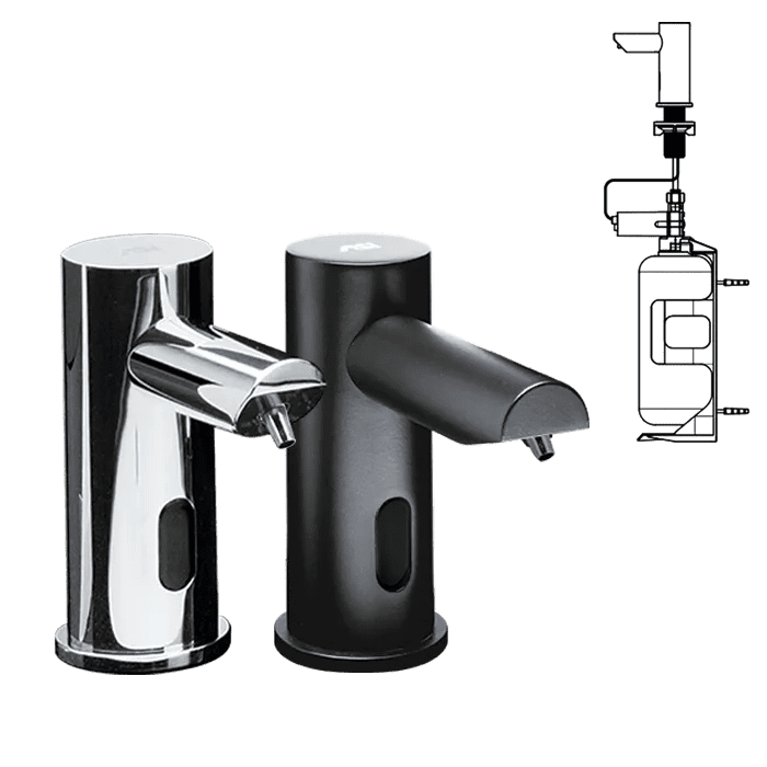EZ FILL™ Stand-Alone Liquid Soap Dispenser Heads - 0391-(n